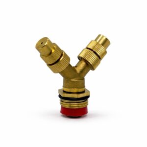 Brass Y‑Shaped Misting Nozzle Click For Details